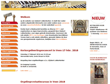 Tablet Screenshot of gijsbertlekkerkerker.nl